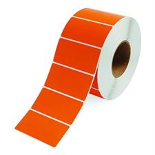 Étiquettes pour imprimante RL-2800 orange