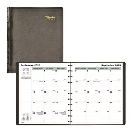 Agenda mensuel MiracleBind™ (2026) Couverture souple 11 X 9-1 / 16 po