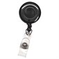 Porte-insigne rétractable À l'unité noir