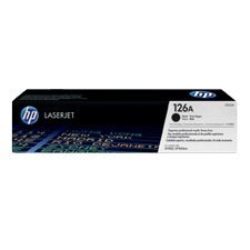 Cartouche de toner HP 126A À l’unité noir