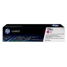 Cartouche de toner HP 126A À l’unité magenta