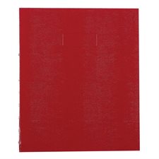 Livre de notes MiracleBind™ 11 x 9-1 / 16 po rouge