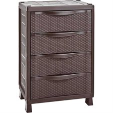 Cabinet 4 tiroirs en résine