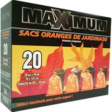 Sac à ordures pour feuilles "Maximum"