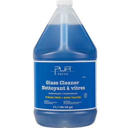 Nettoyant à vitres "Pur Value" 4 litres