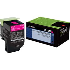 Cartouche de toner 801X magenta