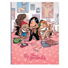 Cahier de notes "Les Nombrils" 3 filles sur le lit