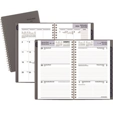 Agenda hebdomadaire traditionnel recyclé (2026)