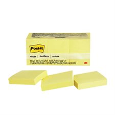 Feuillets autoadhésifs Post-it® Uni 1-1 / 2 x 2 po. (12)