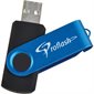 Clé USB à mémoire flash FlipFlash 32 Go bleu