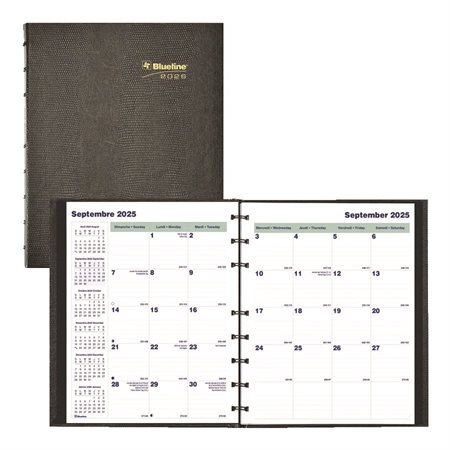 Agenda mensuel MiracleBind™ (2026) Couverture rigide CoilPro 11 X 9-1 / 16 po.