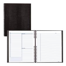 Planificateur quotidien non-daté NotePro® 10-3 / 4 x 8-1 / 2" - 200 pages bilingue