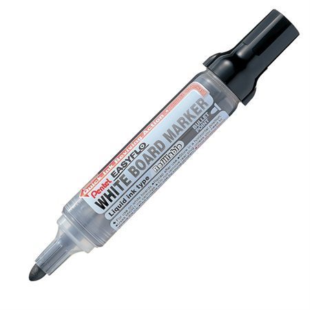 Marqueur effaçable à sec pour tableau blanc Easyflo Pointe conique, 2,1 mm noir