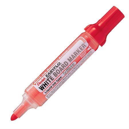 Marqueur effaçable à sec pour tableau blanc Easyflo Pointe conique, 2,1 mm rouge