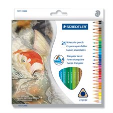 Crayons à colorier pour l'aquarelle