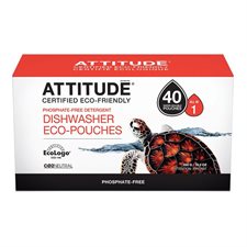 Détergent sans phosphate en écodoses Attitude® Certifié écologique