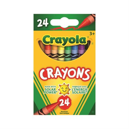 Crayons de cire Crayola® bte 24