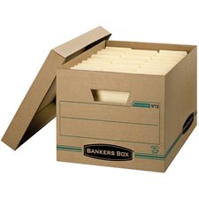 Boîte de classement Enviro-Stor™ 12  x 15  x 10"H. Empilable jusqu'à 350 lb format lettre / légal