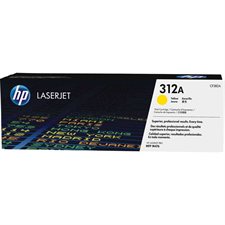 Cartouche de toner HP 312A À l'unité jaune