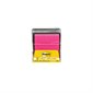 Distributeur de feuillets-éclair Post-it® noir / transparent