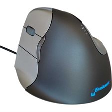 Souris ergonomique verticale Evoluent 4 Avec fil gaucher, grise