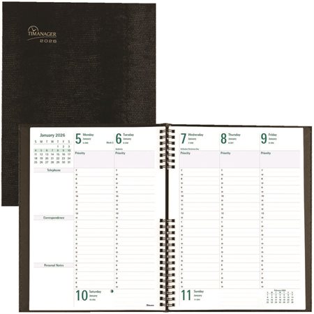Agenda hebdomadaire 5 jours Planifi-Action® CoilPro™ (2025)
