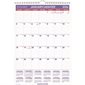 Calendrier mural mensuel recyclé (2026) 12 x 17 po.