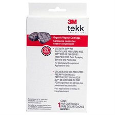 Trousse de protection des voies respiratoires 6000 Cartouches de remplacement (2) vapeur organique