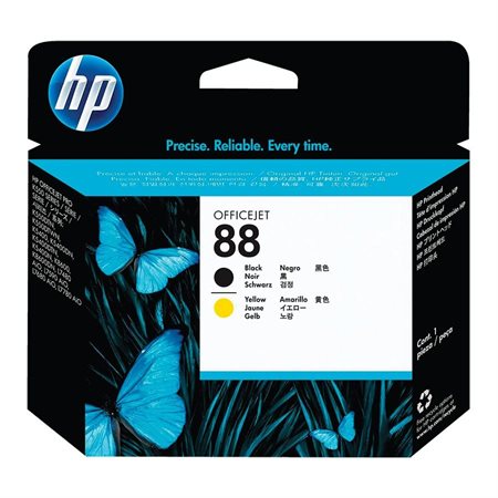 Tête d'impression HP 88 noir / jaune