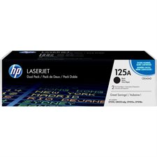 Cartouche de toner HP 125A À l’unité noir