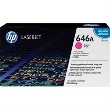 Cartouche de toner HP 646A magenta