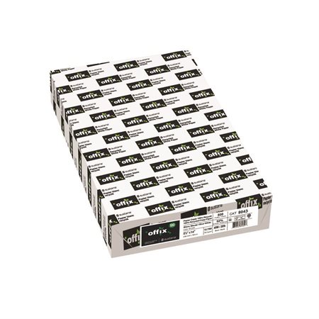 Papier recyclé Offix® 100 8-1 / 2 x 14 paquet de 500