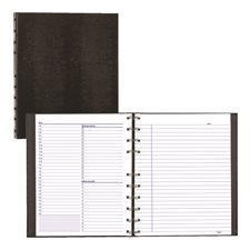 Planificateur quotidien non-daté NotePro® 10-3 / 4 x 8-1 / 2" - 200 pages anglais