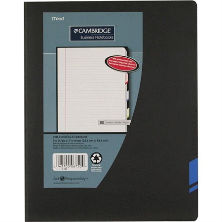 Cahier de notes professionnel