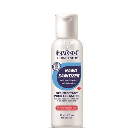 Désinfectant pour les mains Zytec 60 ml