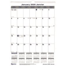 Calendrier mural Net Zero Carbon™ (2025)