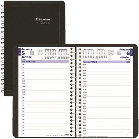 Agenda quotidien (2025) bilingue