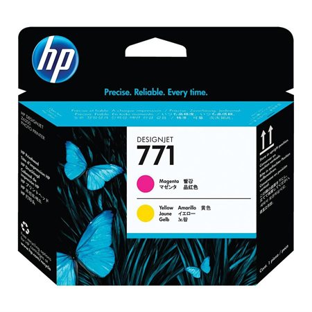 Têtes d'impression HP 771 magenta / jaune