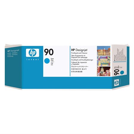 Têtes d'impression HP 90 cyan