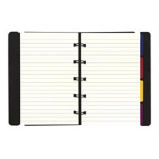 Cahier de notes rechargeable Filofax® Format de poche, 5-1 / 2 x 3-1 / 2" noir