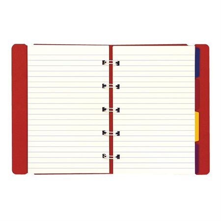 Cahier de notes rechargeable Filofax® Format de poche, 5-1 / 2 x 3-1 / 2" rouge