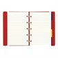 Cahier de notes rechargeable Filofax® Format de poche, 5-1 / 2 x 3-1 / 2" rouge