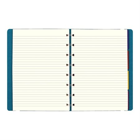 Cahier de notes rechargeable Filofax® A5, 8-1 / 4 x 5-3 / 4" aqua