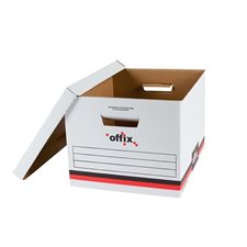 Boîte d'entreposage lettre / légal Offix® Paquet de 6 boîtes