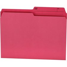 Chemises couleurs réversibles Offix® Format lettre rose