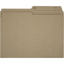 Chemises kraft réversibles Offix® Boîte de 200 format lettre