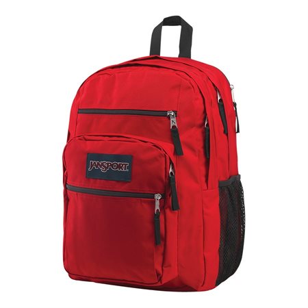 Sac à dos Big Student Sans compartiment dédié pour ordinateur portable rouge vif