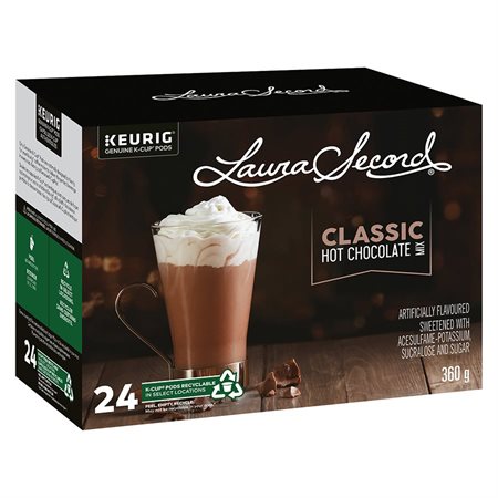 Dosettes de chocolat chaud classique Laura Secord