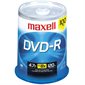 Disque DVD-R inscriptible 16x Sur axe pqt 100