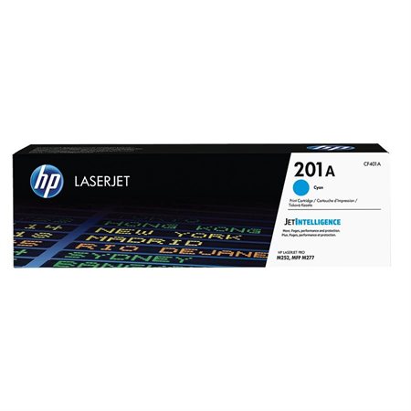 Cartouche de toner HP 201A cyan